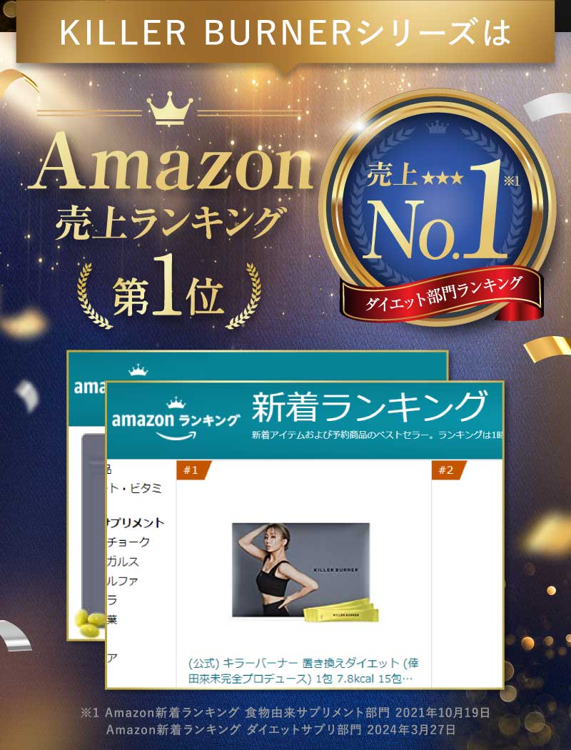 Amazon売上ランキング第1位
